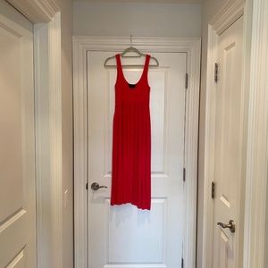 HATCH rib maternity / nursing dress